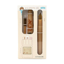 Load image into Gallery viewer, Sailor Profit +Mizutama brush Fountain Pen Set - Kohiru