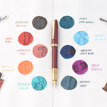 Load image into Gallery viewer, Laban - Greek Mythology - Poseidon Green 50ml Bottled Ink