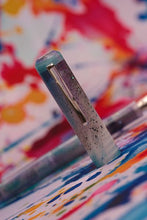 Load image into Gallery viewer, Franklin-Christoph x Gourmet Pens Model 31 Clipped Stars on Sapphire Lakes Fountain Pen