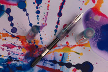 Load image into Gallery viewer, Franklin-Christoph x Gourmet Pens Model 31 Clipped Stars on Sapphire Lakes Fountain Pen