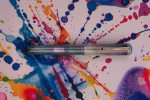 Load image into Gallery viewer, Franklin-Christoph x Gourmet Pens Model 31 Clipped Stars on Sapphire Lakes Fountain Pen