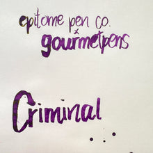 Load image into Gallery viewer, Epitome Pens x Gourmet Pens Criminal - 20ml Bottled Ink