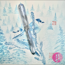 Load image into Gallery viewer, Franklin-Christoph Model 31 Gourmet Pens Grey Jay Pen - Clipless