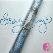 Load image into Gallery viewer, Franklin-Christoph Model 31 Gourmet Pens Grey Jay Pen - Clipless
