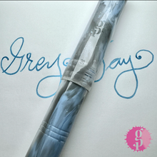 Load image into Gallery viewer, Franklin-Christoph Model 31 Gourmet Pens Grey Jay Pen - Clipless