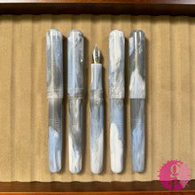 Load image into Gallery viewer, Franklin-Christoph Model 31 Gourmet Pens Grey Jay Pen - Clipless