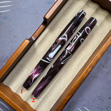 Load image into Gallery viewer, Gourmet Pens Saskatoon Berry Pie Fountain Pens by Hogtown Pens