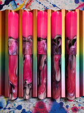 Load image into Gallery viewer, GourmetPens Ink Splat Pink Fountain Pen by RobsPenWorks