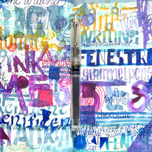 Load image into Gallery viewer, Fine Writing International Fenestro Demonstrator Fountain Pen - Silver
