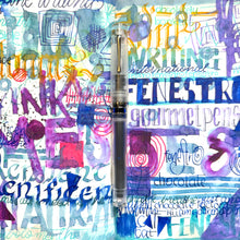Load image into Gallery viewer, Fine Writing International Fenestro Demonstrator Fountain Pen - Silver
