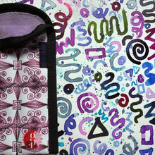 Load image into Gallery viewer, Rickshaw Bagworks - Akebi Carousel Two Pen Sleeve - Lilac Plush