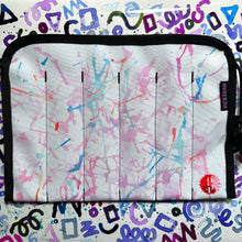 Load image into Gallery viewer, Rickshaw Bagworks - Macaron Dreams Simple Six Pen Roll - Raspberry Plush