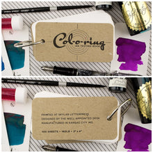 Load image into Gallery viewer, Col-o-ring Ink Test Books (Standard Size)