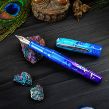 Load image into Gallery viewer, Benu Talisman - Peacock Ore Fountain Pen