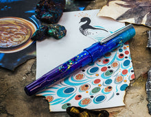 Load image into Gallery viewer, Benu Talisman - Peacock Ore Fountain Pen
