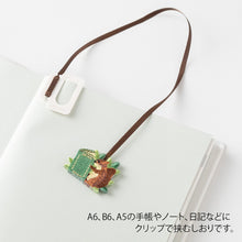 Load image into Gallery viewer, Midori Embroidery Bookmarker - Squirrel