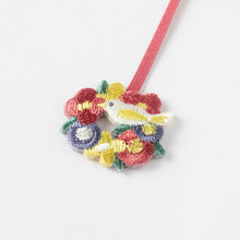 Load image into Gallery viewer, Midori Embroidery Bookmarker - Bird