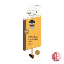Load image into Gallery viewer, Midori Bookmark Sticker Embroidery - Coffee
