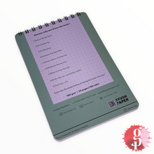 Load image into Gallery viewer, Ayush Paper 8.5&quot;x5.5&quot; Notepad - Dot

