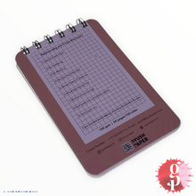 Load image into Gallery viewer, Ayush Paper Pocket Notepad - Grid