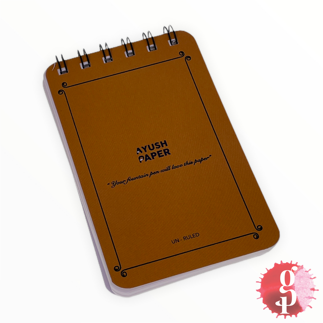 Ayush Paper Pocket Notepad - Blank