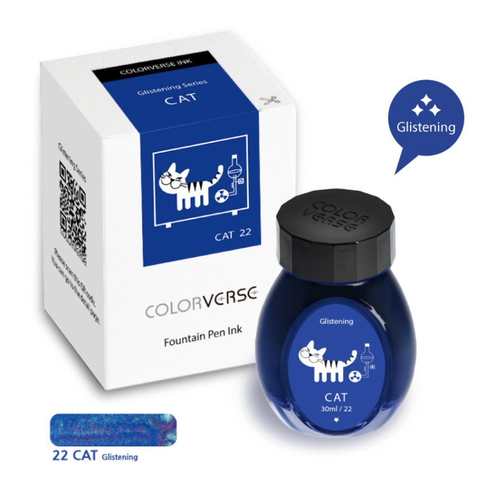 Colorverse Glistening Series Cat - 30ml Bottled Ink