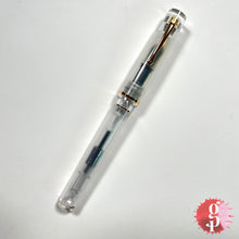 Load image into Gallery viewer, Fine Writing International Fenestro Demonstrator Fountain Pen - Gold