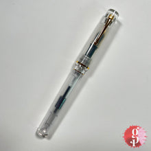 Load image into Gallery viewer, Fine Writing International Fenestro Demonstrator Fountain Pen - Silver