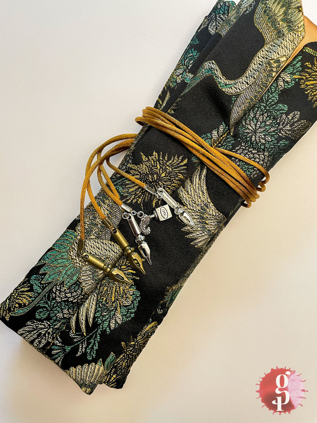 Black & Gold Double Kimono