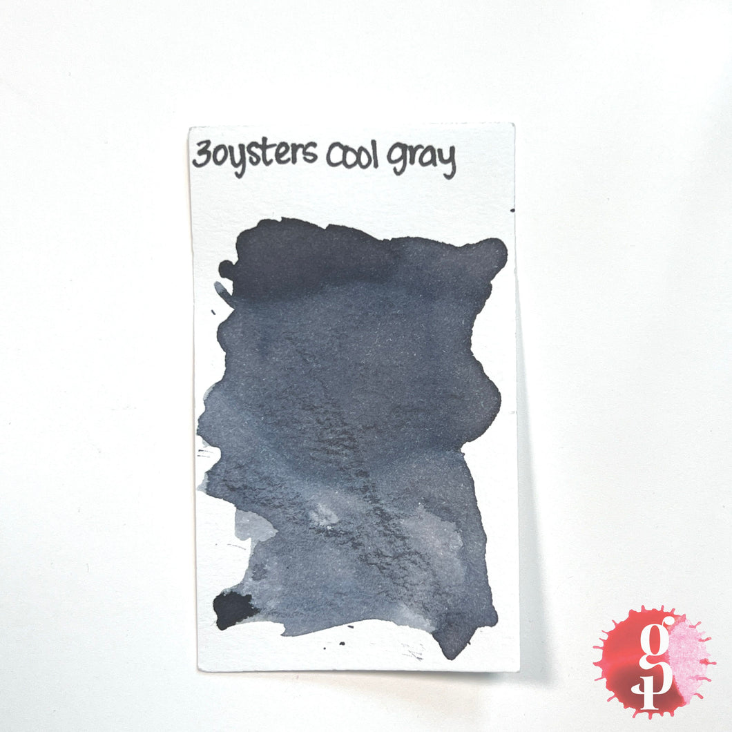 3Oysters - Cool Grey 4ml Ink Sample