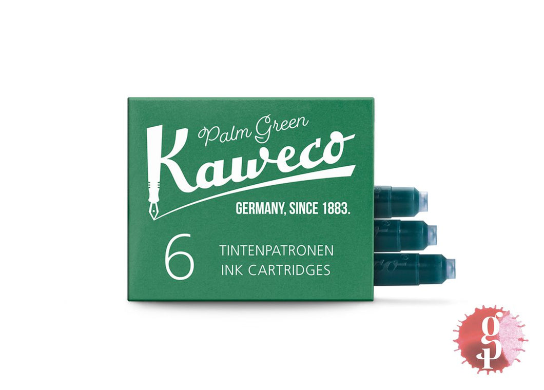 Kaweco Ink Cartridges - Palm Green