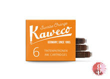 Load image into Gallery viewer, Kaweco Ink Cartridges - Sunrise Orange