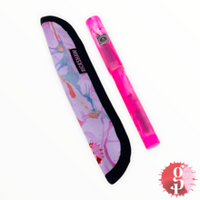 Load image into Gallery viewer, Rickshaw Bagworks - Macaron Dreams Solo Pen Sleeve - Raspberry Plush