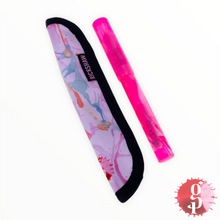 Load image into Gallery viewer, Rickshaw Bagworks - Macaron Dreams Solo Pen Sleeve - Raspberry Plush
