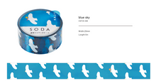 Load image into Gallery viewer, SODA Transparent MT Tape - 20mm Blue Sky CMT20-008