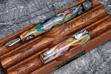 Load image into Gallery viewer, The Pen Bed Wooden Fountain Pen Stand - Mahogany