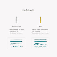 Load image into Gallery viewer, Kakimori Metal Nib - Stainless Steel