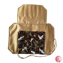 Load image into Gallery viewer, Burgundy & Gold Six Pen Deluxe Kimono