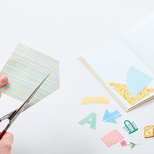 Load image into Gallery viewer, Hitotoki Masking Tape Book Card Postcard - Pattern 004