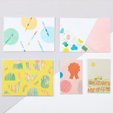 Load image into Gallery viewer, Hitotoki Masking Tape Book Card Postcard - March 005