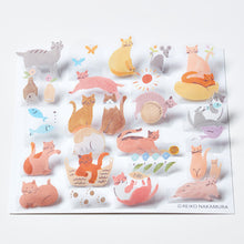Load image into Gallery viewer, Hitotoki Pop-up Stickers Cat - POP5