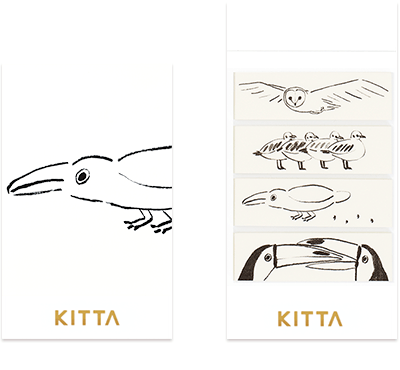KITTA Sticky Note Basic - Bird KIT047