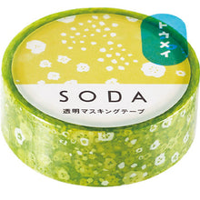 Load image into Gallery viewer, SODA Transparent MT Tape - 15mm Walk CMT15-002