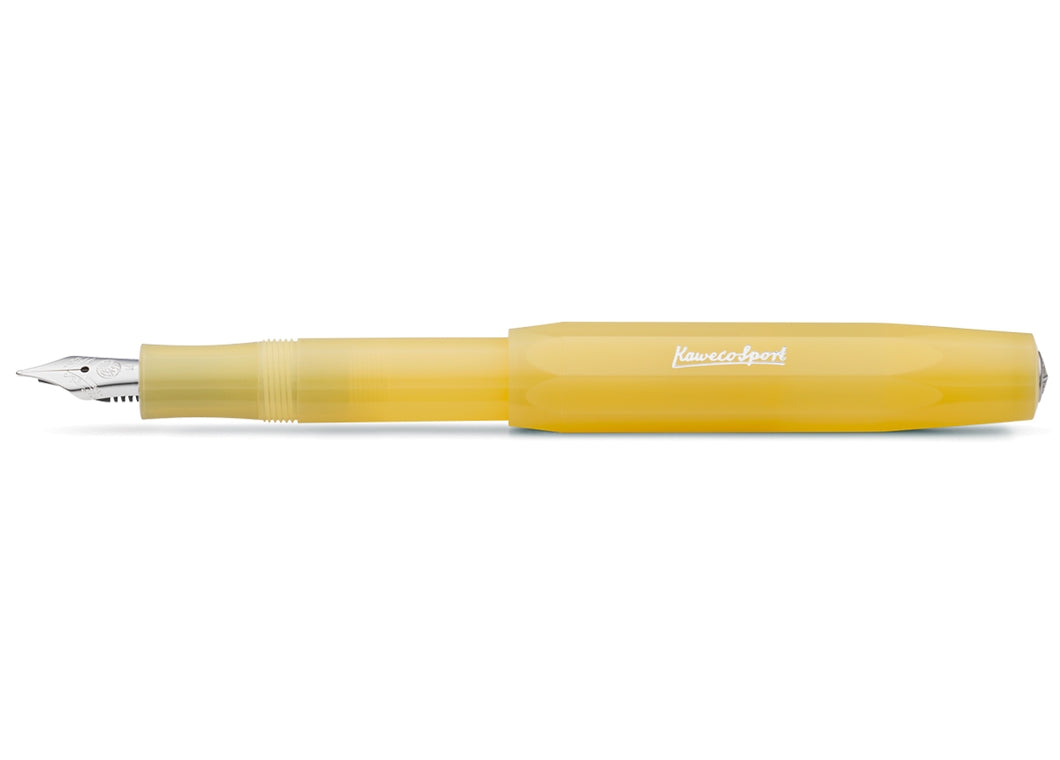 Kaweco Sport Frosted Fountain Pen Sweet Banana