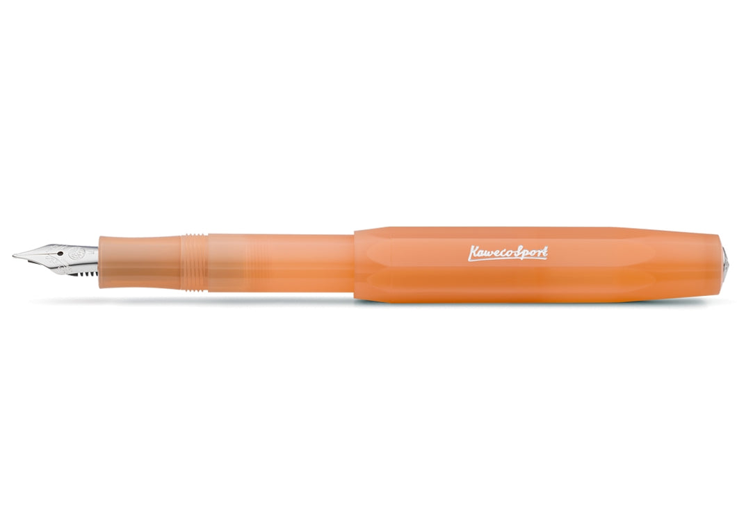 Kaweco Sport Frosted Fountain Pen Soft Mandarin
