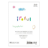 Sakae Technical Paper Iroful - A5 White - Loose Sheets