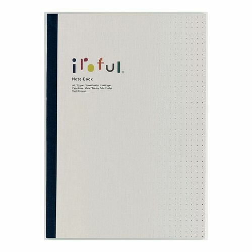 Sakae Technical Paper Iroful Notebook - A5 Dot 96 Pages