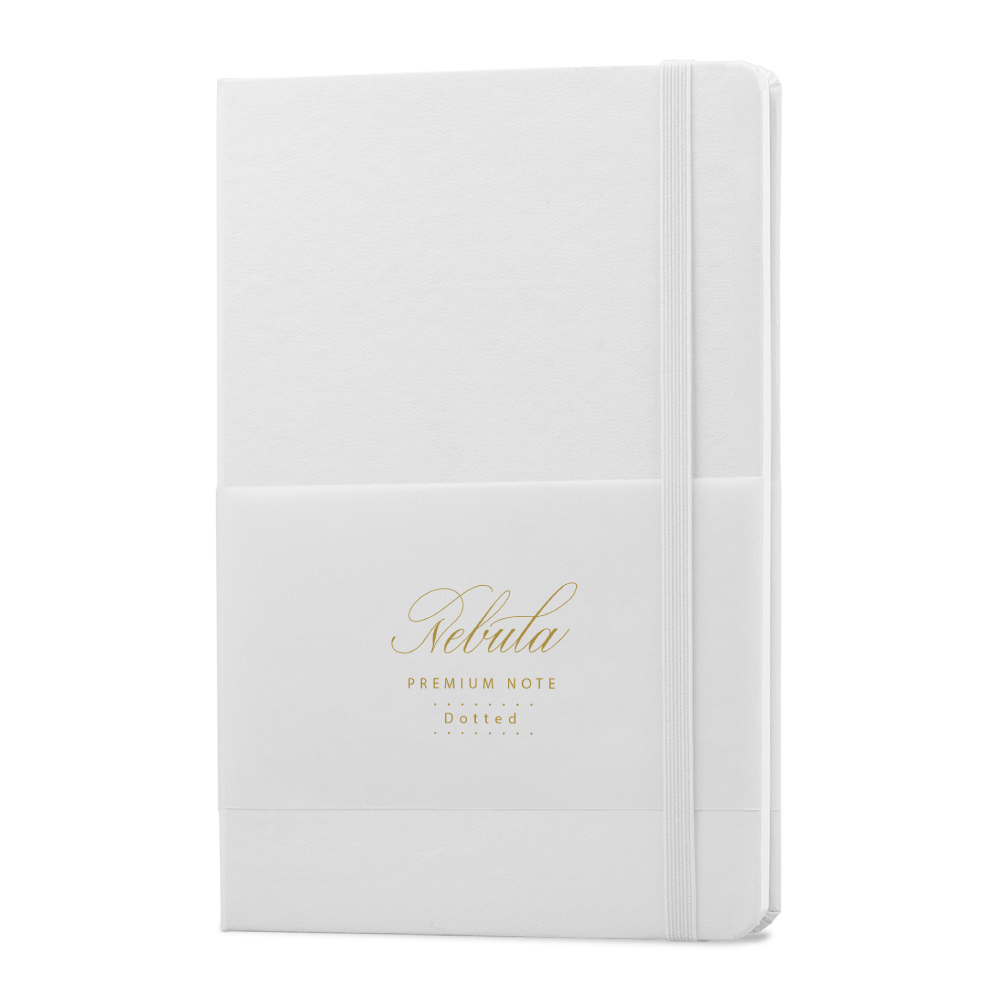 Nebula Note Premium Notebook - Dotted - Snow White