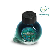 Colorverse 2025 Blue Green Snake Glistening Green 15ml Bottled Ink