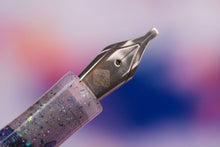 Load image into Gallery viewer, Franklin-Christoph x Gourmet Pens Model 31 Clipped Stars on Sapphire Lakes Fountain Pen
